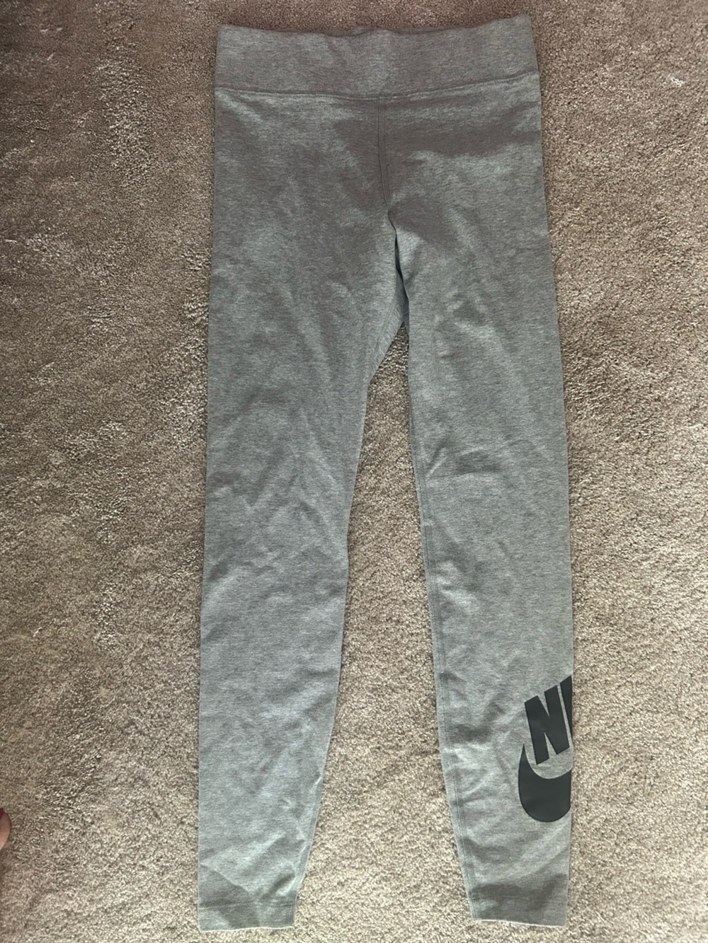 Nike Gray women’s Logo Leggings